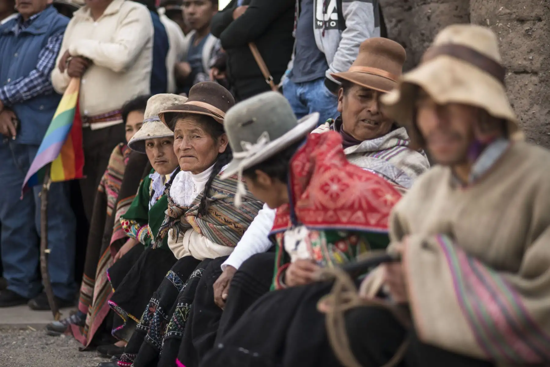 Conmemoración de los 239 años de la rebelión de Túpac Amaru II y Micaela Bastidas en Tungasuca, Cuzco. Foto: Difusión