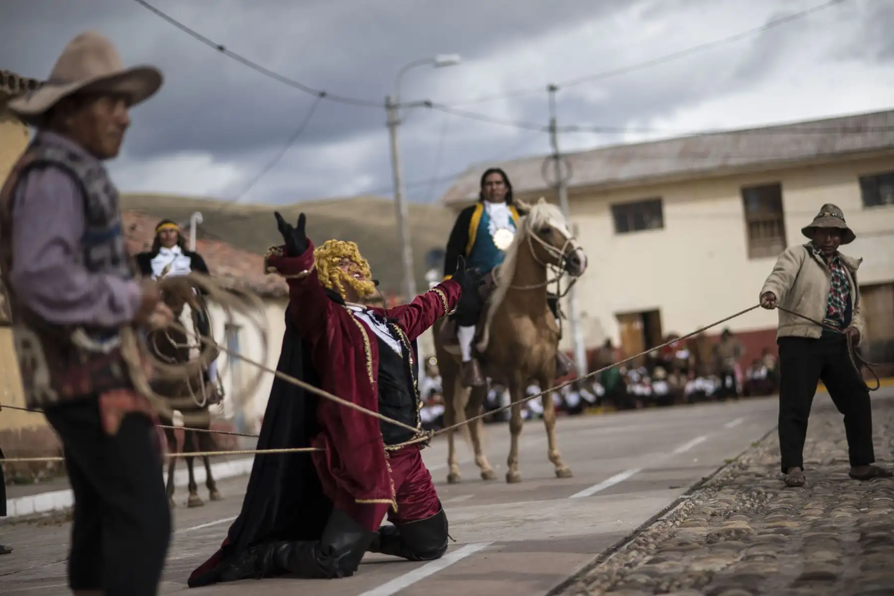 Conmemoración de los 239 años de la rebelión de Túpac Amaru II y Micaela Bastidas en Tungasuca, Cuzco. Foto: Difusión