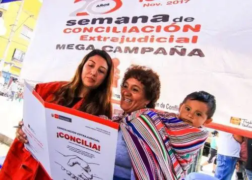 Ministerio de Justicia resolvió 19,287 procesos conciliatorios en 2019.
