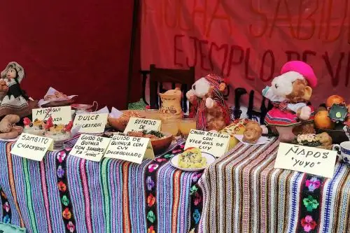 En Pasco, platos preparados con recetas ancestrales ayudan a combatir la anemia.