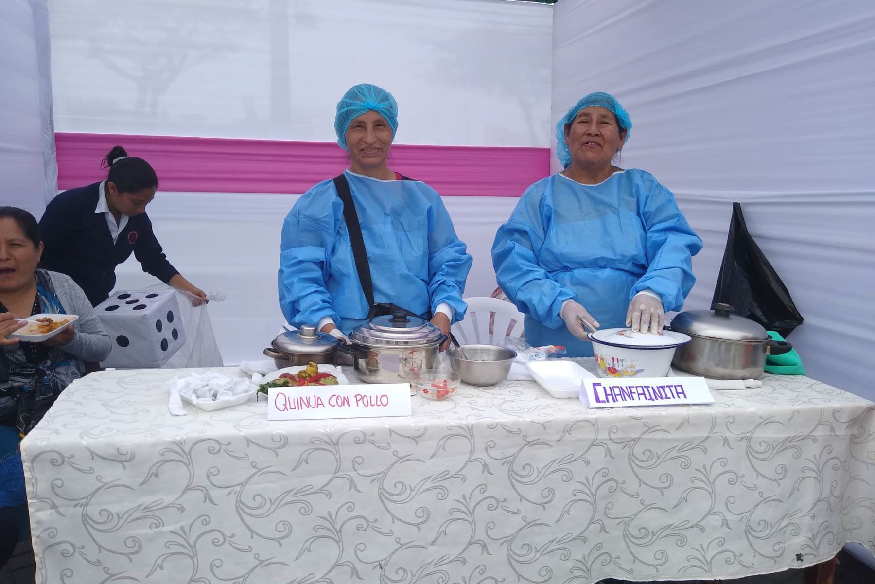 Pacientes del programa de diabetes del Hospital La Caleta de Chimbote (Áncash) presentaron deliciosos y nutritivos platillos para promover alimentación saludable.