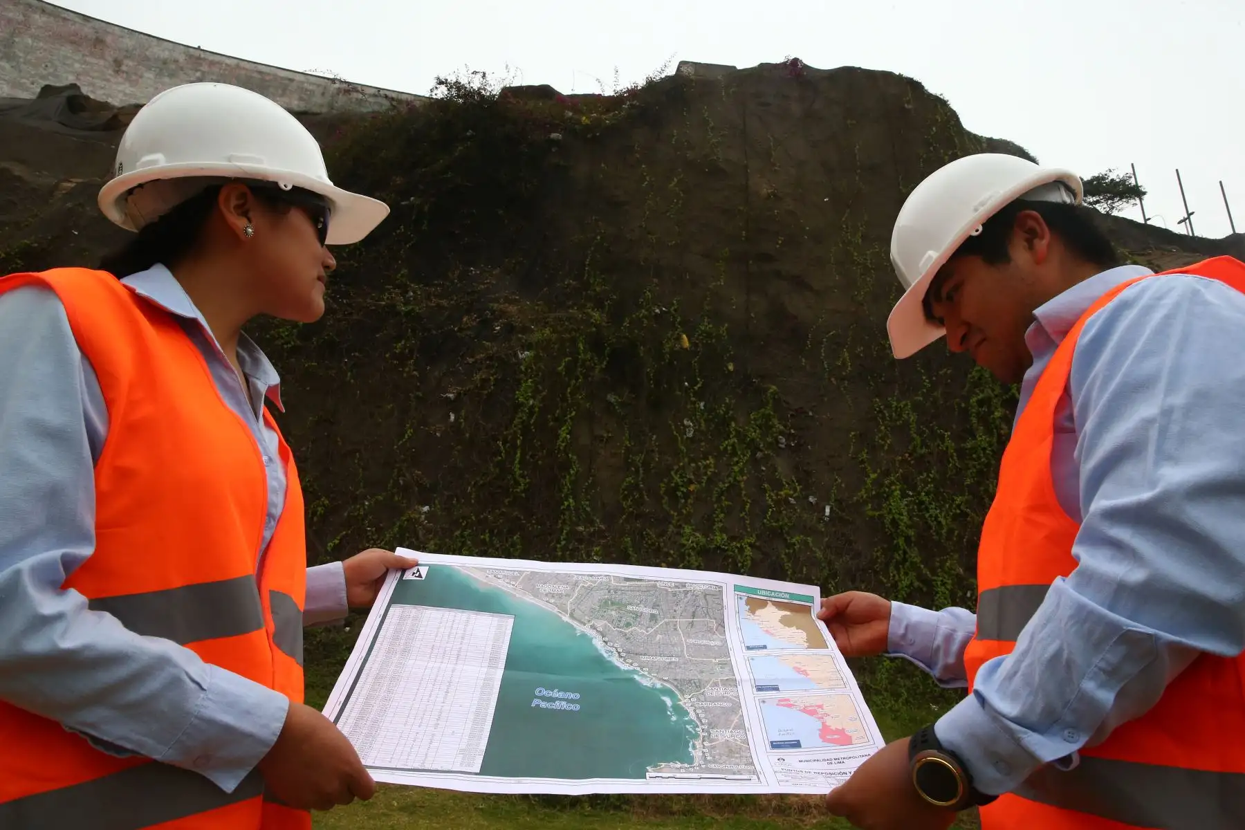 En el marco del estado de emergencia en la zona de la Costa Verde se hará mantenimiento en  los acantilados. Foto: ANDINA/Melina Mejía