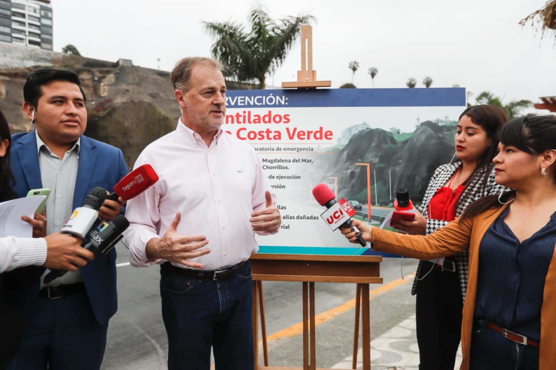 Trabajos se iniciaron en Chorrillos y tendrán lugar también en San Miguel, Magdalena del Mar, Miraflores y Barranco. Foto: MML