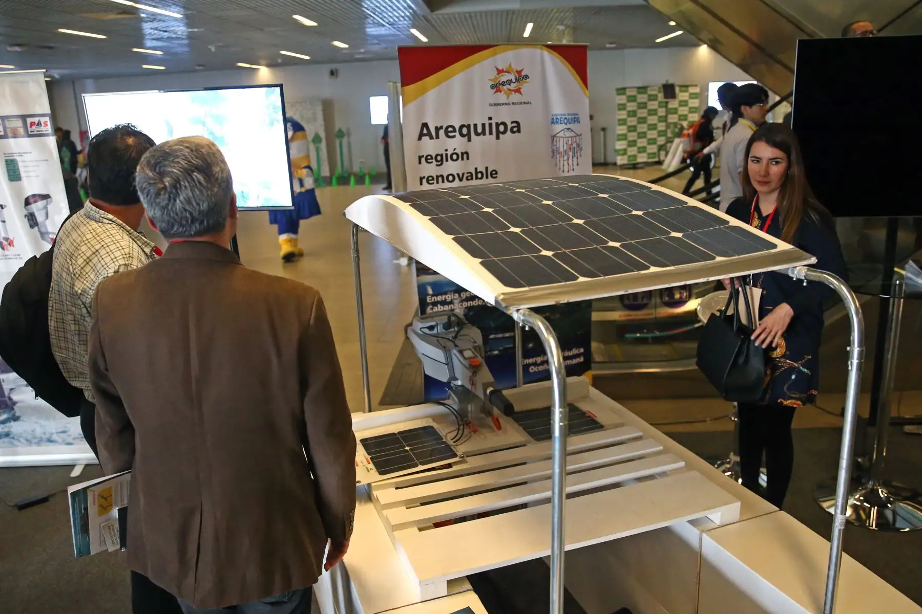 Exposición Mundial del Sun World 2019 Perú – Encuentro y Exposición Mundial de Energías Renovables. Foto: ANDINA/Vidal Tarqui