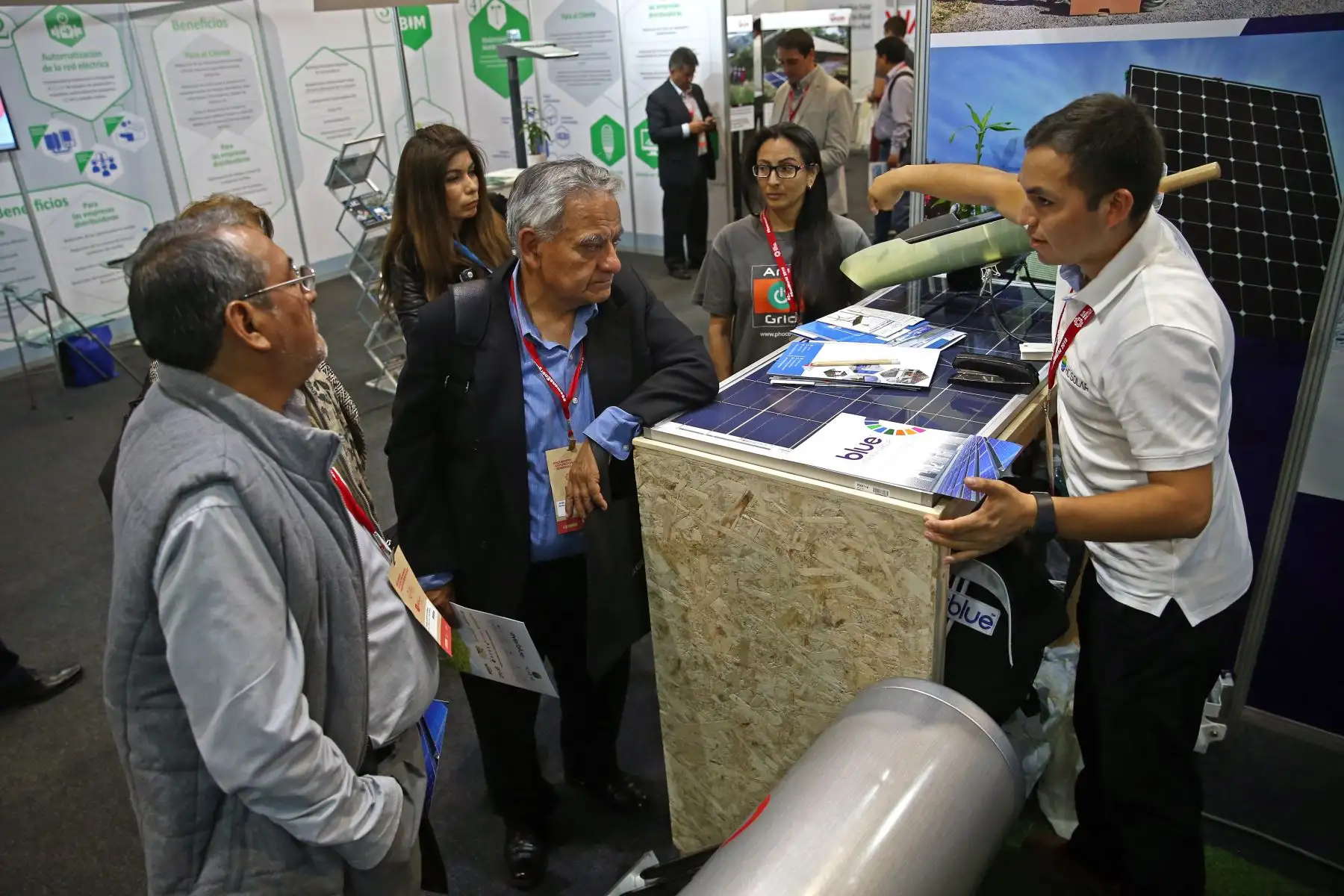 Exposición Mundial del Sun World 2019 Perú – Encuentro y Exposición Mundial de Energías Renovables. Foto: ANDINA/Vidal Tarqui