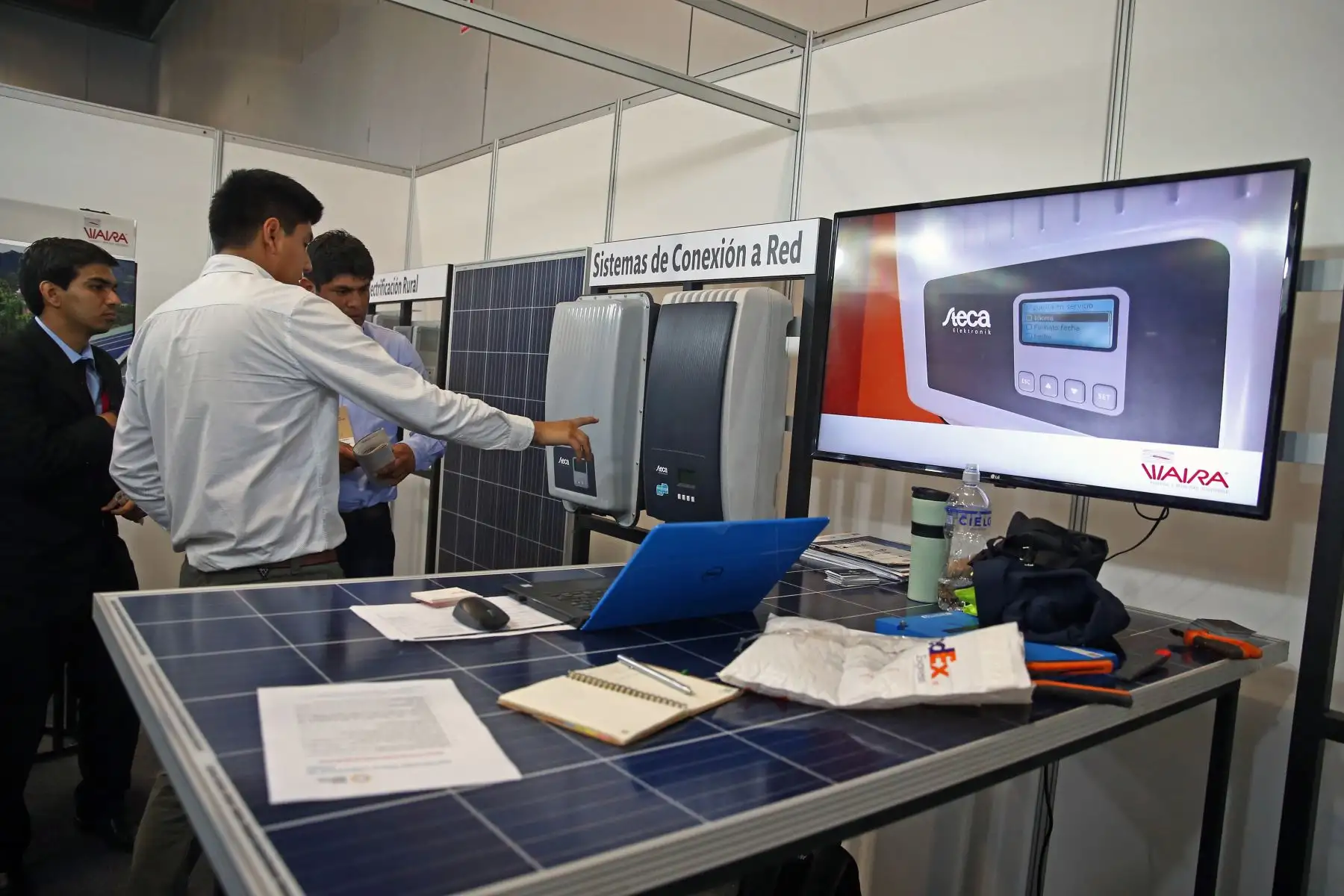 Exposición Mundial del Sun World 2019 Perú – Encuentro y Exposición Mundial de Energías Renovables. Foto: ANDINA/Vidal Tarqui
