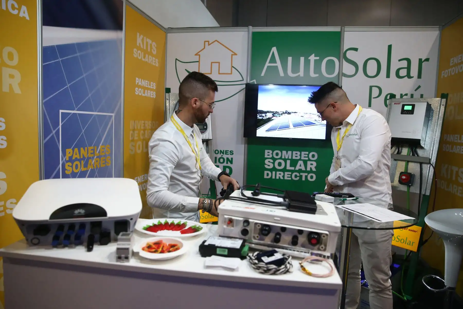 Exposición Mundial del Sun World 2019 Perú – Encuentro y Exposición Mundial de Energías Renovables. Foto: ANDINA/Vidal Tarqui