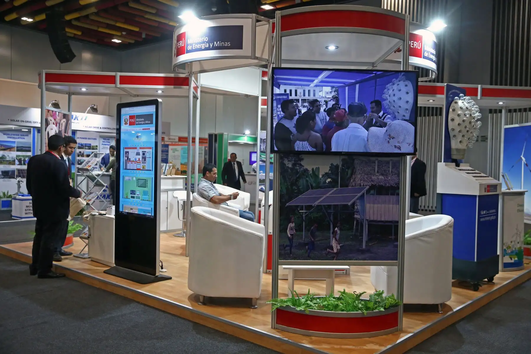 Exposición Mundial del Sun World 2019 Perú – Encuentro y Exposición Mundial de Energías Renovables. Foto: ANDINA/Vidal Tarqui