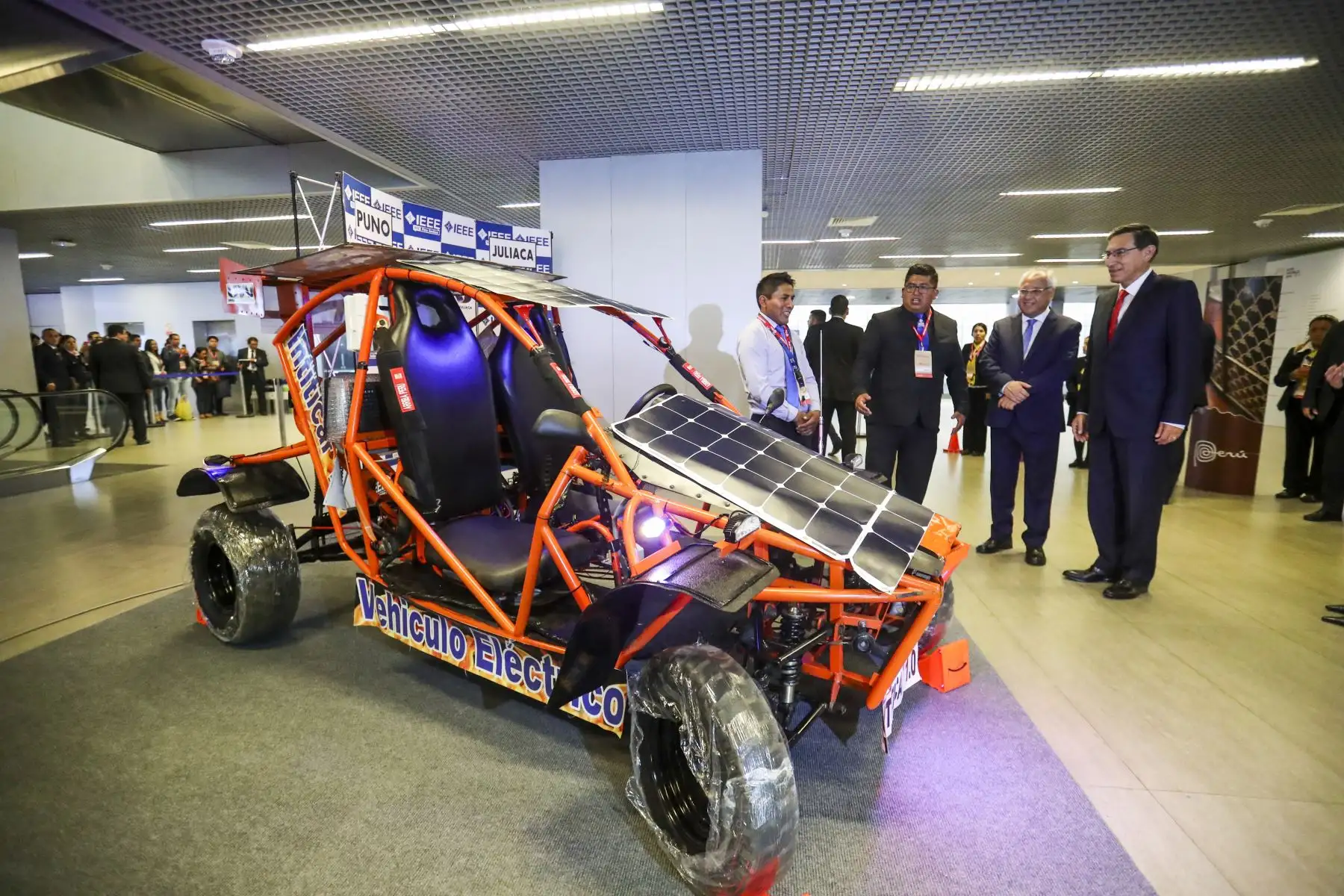 Jefe del Estado, Martín Vizcarra participa en la clausura del Sun World 2019 Perú – Encuentro y Exposición Mundial de Energías Renovables.Foto: ANDINA/Prensa Presidencia