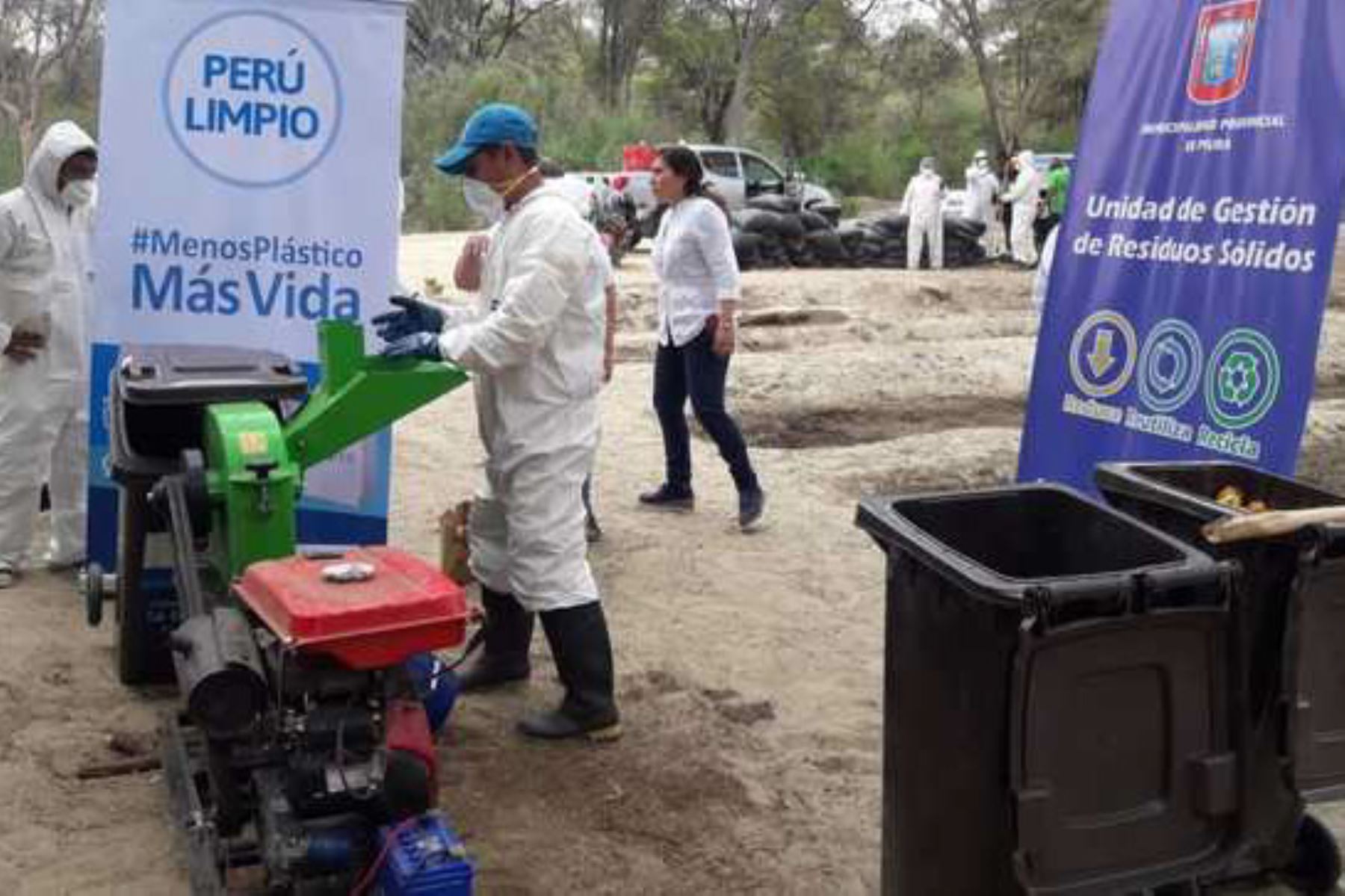 Ministerio del Ambiente exhortó a gobiernos locales y a la población promover manejo adecuado de residuos sólidos durante fiestas. ANDINA/Difusión