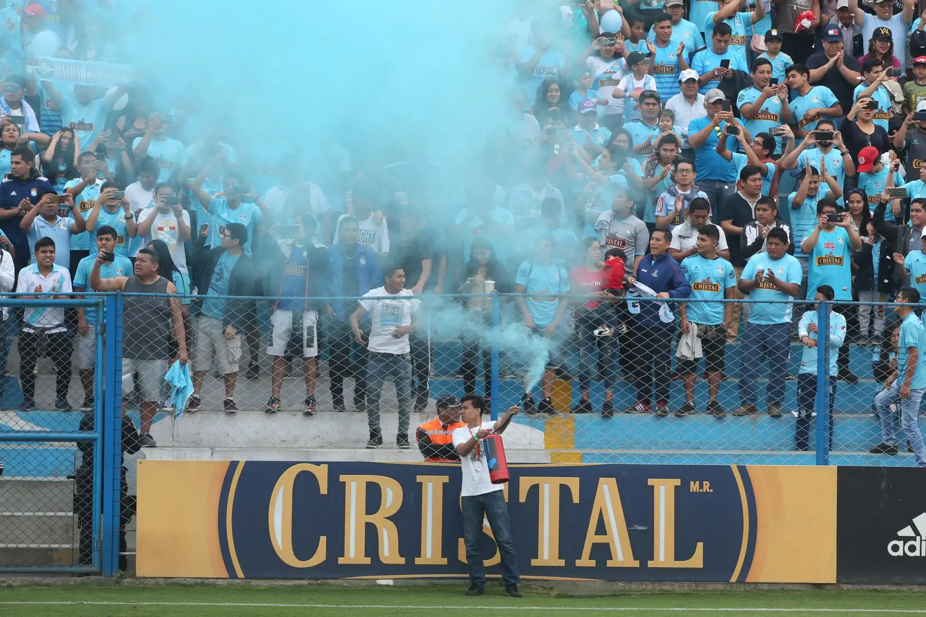 Sporting Cristal  gana 2 a 1 ante  Alianza UDH
 por el Torneo Clausura de la Liga 1.
Foto: ANDINA/ Eddy Ramos