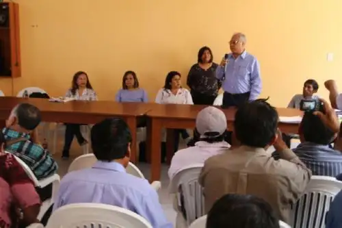 Grupo de Trabajo del Sector Tumilaca. Foto: Cortesía.