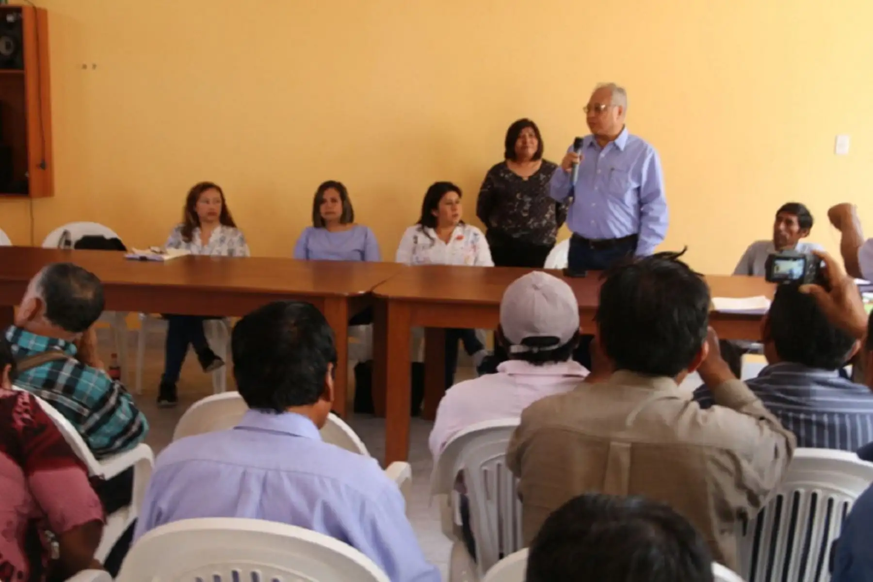 Grupo de Trabajo del Sector Tumilaca. Foto: Cortesía.