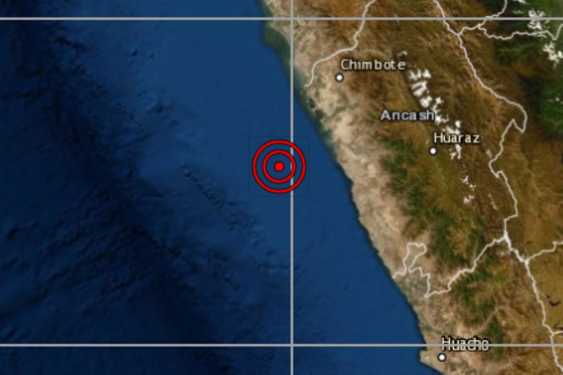 El IGP reportó un sismo a 61 kilómetros al suroeste del distrito de Samanco, ubicado en la provincia ancashina del Santa.