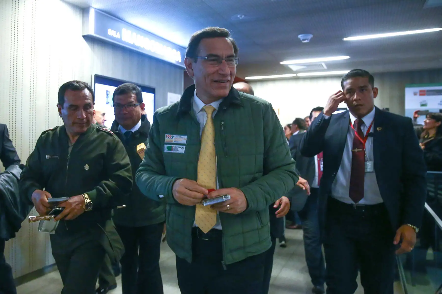 Presidente Martín Vizcarra participa en la ceremonia de lanzamiento nacional del Decenio de la Agricultura Familiar.Foto: ANDINA/Vidal Tarqui