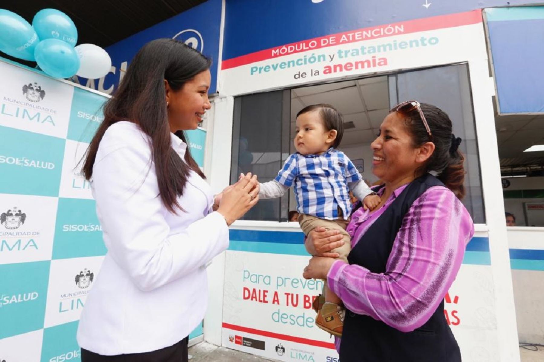 Municipalidad de lima Inaugura módulo de prevención y tratamiento de anemia infantil