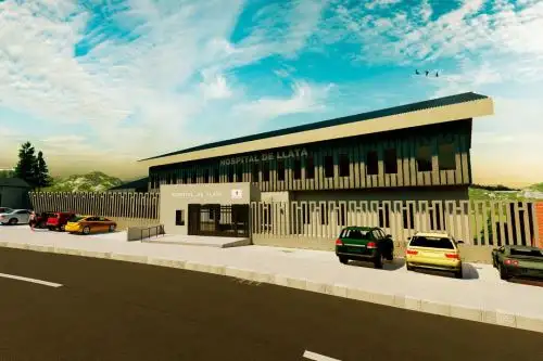Así lucirá el nuevo Hospital de Llata que construirá el Ministerio de Salud en la capital de la provincia de Huamalíes, en Huánuco.