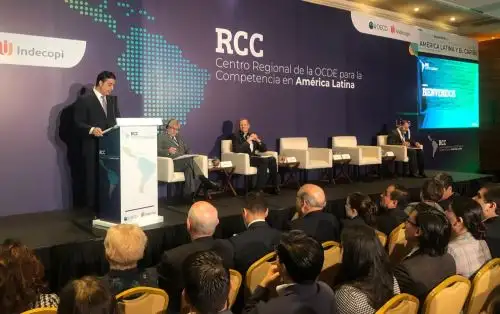 Presidente del Indecopi, Ivo Gagliuffi.