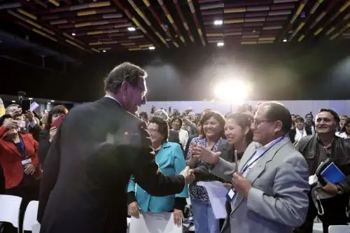 Presidente Vizcarra participa en Encuentro Nacional de Educación. Foto: ANDINA/ Prensa Presidencia