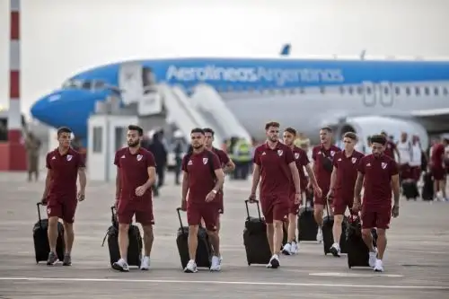 River Plate ya se encuentra en suelo peruano para jugar la final de la Copa Libertadores