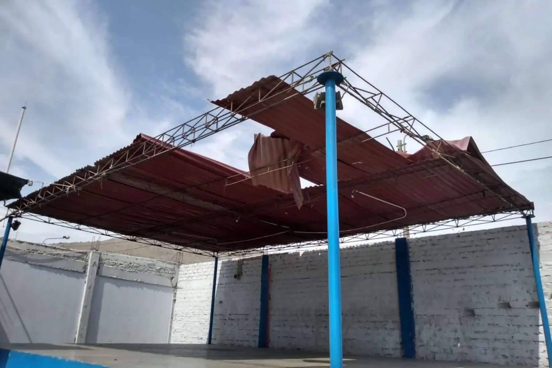 Vientos anómalos afectan infraestructura de dos colegios de Áncash. ANDINA/Archivo