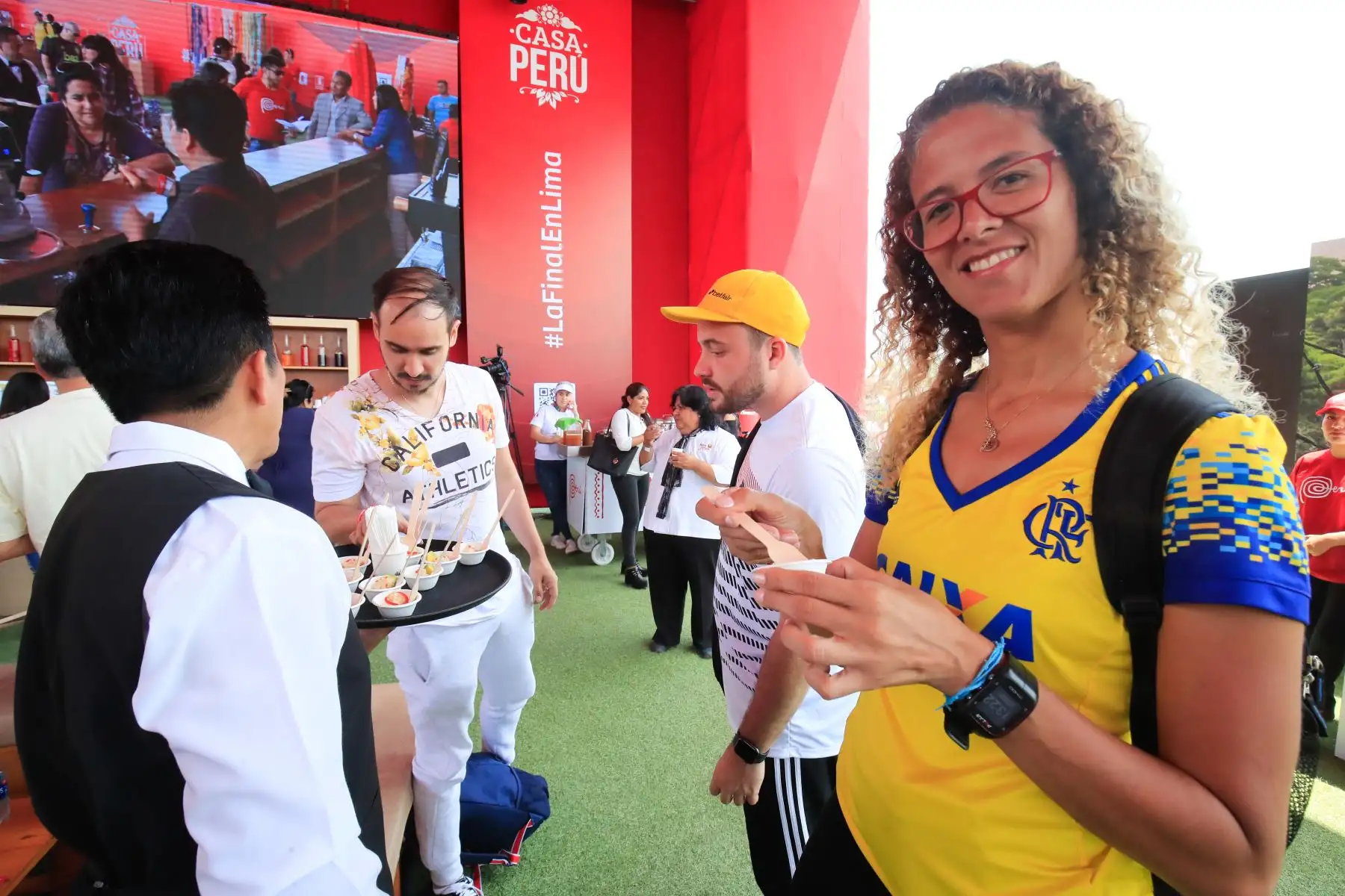 Inauguración de la Casa Perú en los Domos de San Miguel con motivo de la Copa Libertadores de América que se jugará en nuestro país. 


Foto: Andina/Juan Carlos Guzmán Negrini