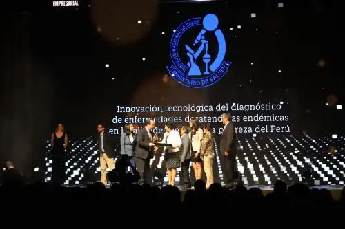 Instituto Nacional de Salud ganó el Premio Creatividad Empresarial 2019 en el rubro Salud e Higiene.