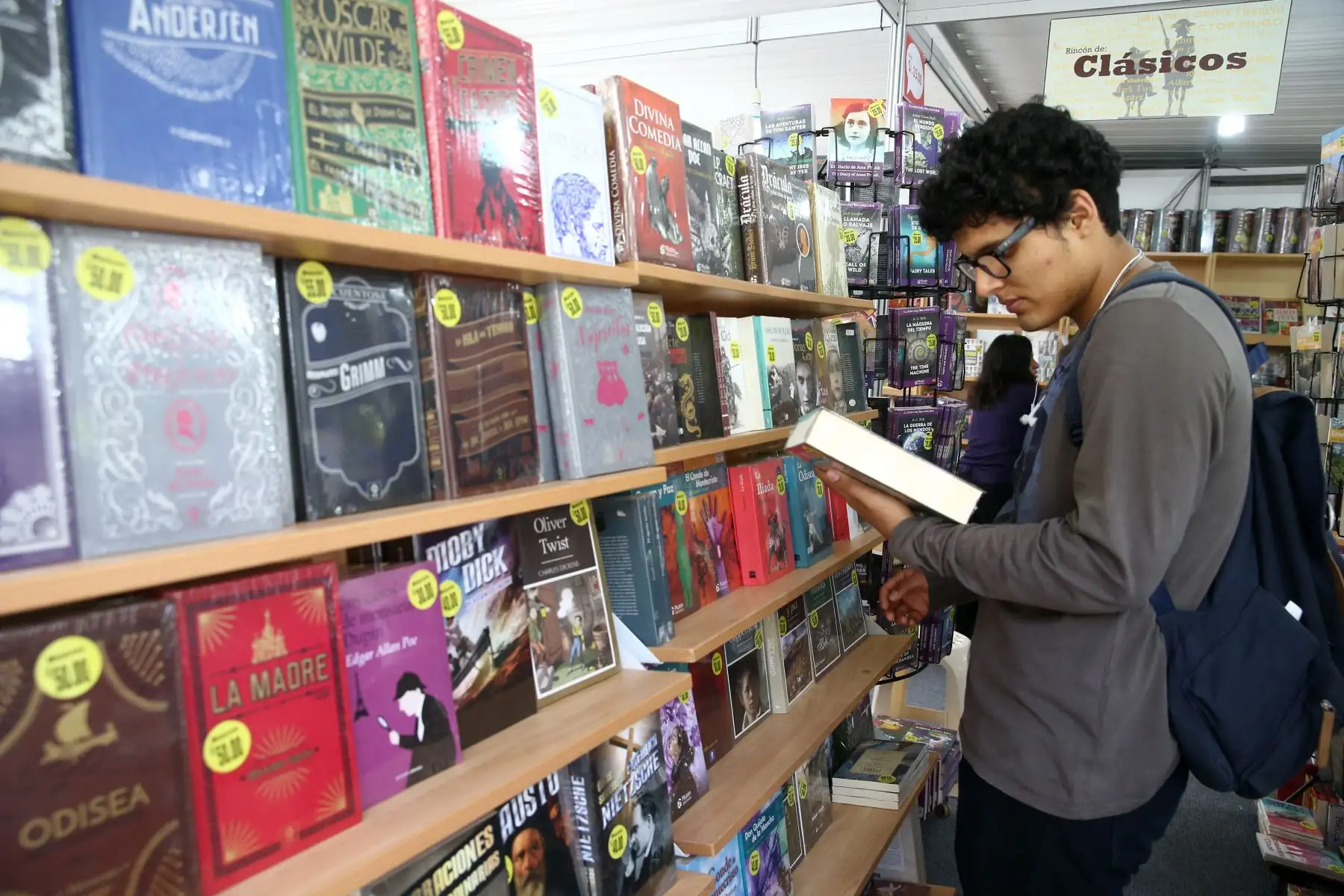 La 40ª Feria del Libro Ricardo Palma, se inauguró en el parque Kennedy Miraflores. Foto: ANDINA/Vidal Tarqui
