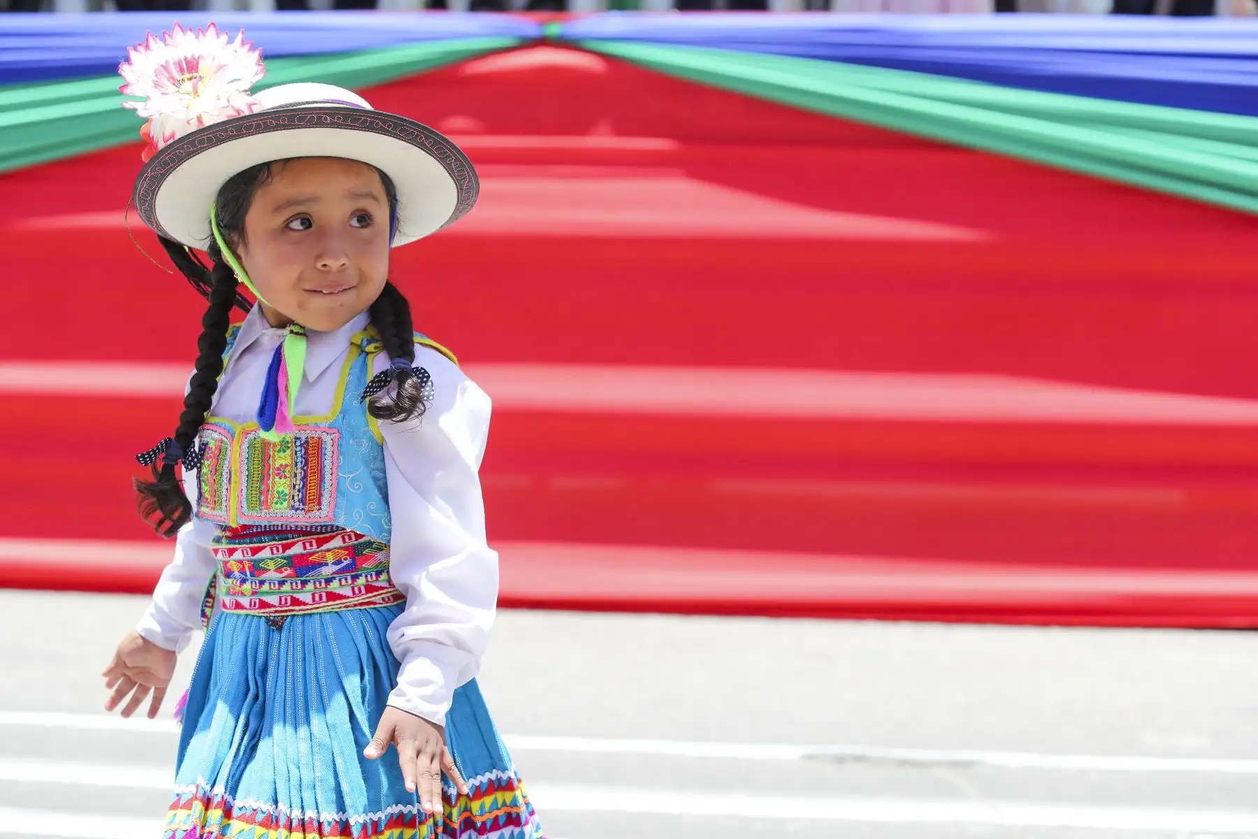Jefe de Estado participa en el Desfile Cívico Militar por el 478° Aniversario de Moquegua. Foto: ANDINA/Prensa Presidencia