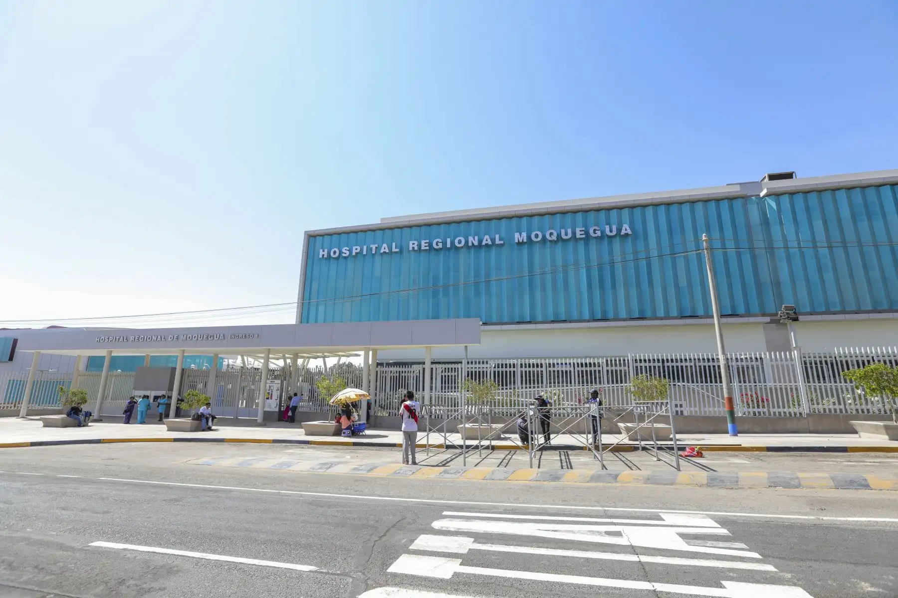 Presidente Vizcarra participa en la ceremonia de la puesta en servicio del nuevo Hospital Regional de Moquegua. Foto: ANDINA/Prensa Presidencia