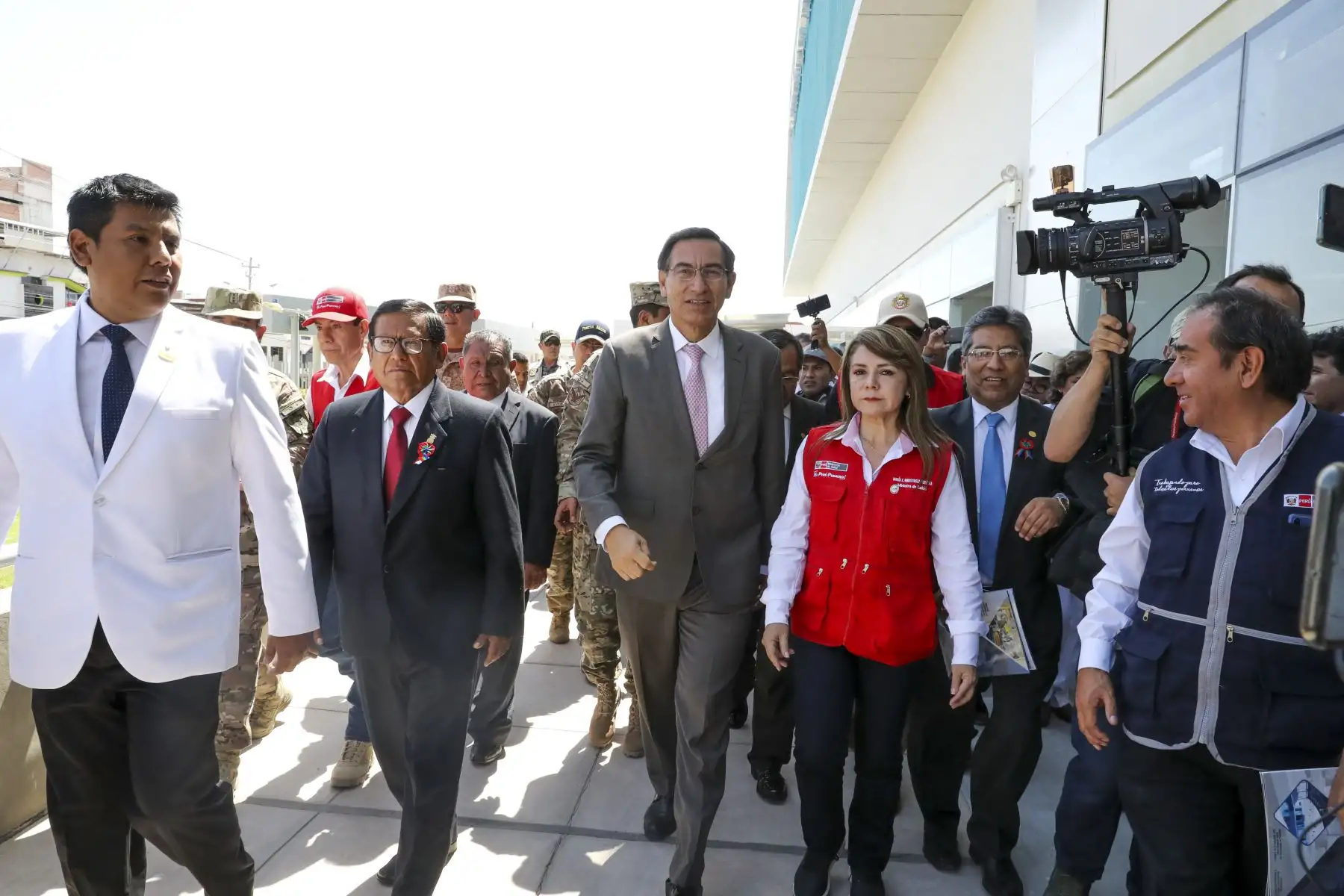 Presidente Vizcarra participa en la ceremonia de la puesta en servicio del nuevo Hospital Regional de Moquegua. Foto: ANDINA/Prensa Presidencia