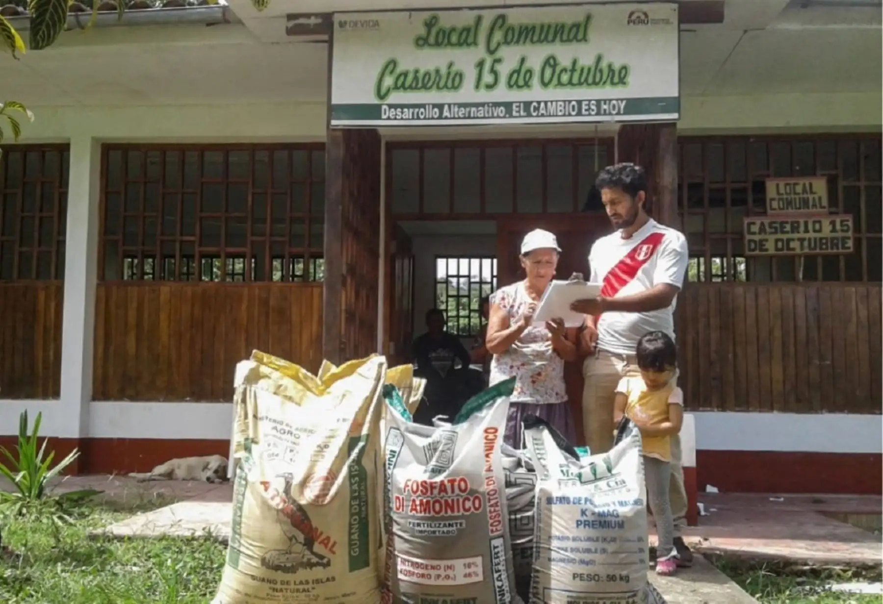 Devida destina S/ 12.9 millones para mejorar producción de cultivos alternativos y compra fertilizante orgánico. ANDINA/Difusión