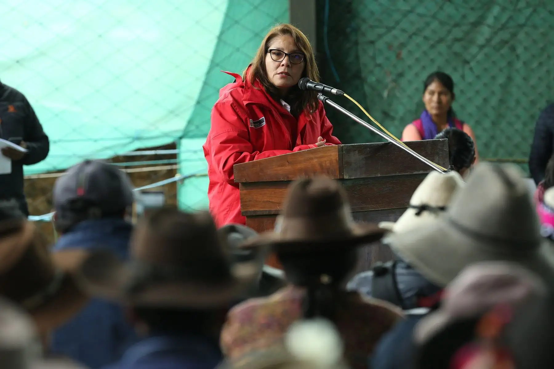 Alta comisionada para el Diálogo y Desarrollo del Corredor Vial Sur, Paola Bustamante. Foto: Difusión.