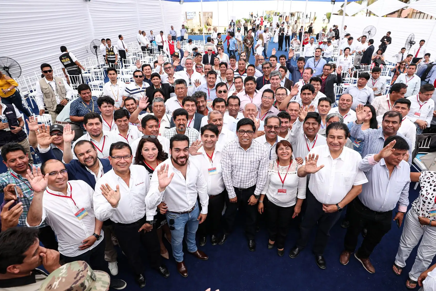 Presidente del Consejo de Ministros, Vicente Zeballos  
inaugura el Congreso Nacional Ordinario de alcaldes del Perú - AMPE 2019.
Foto: ANDINA/PCM