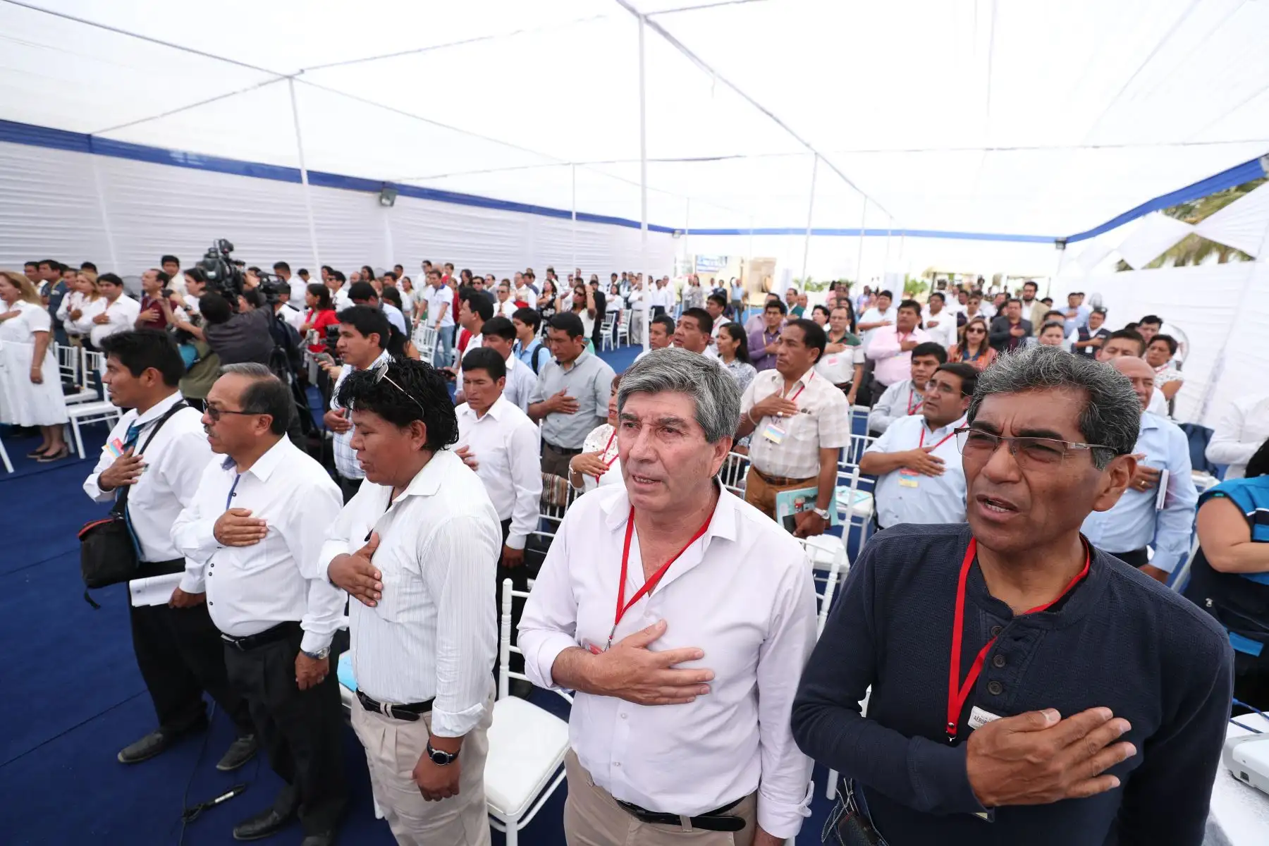 Presidente del Consejo de Ministros, Vicente Zeballos  
inaugura el Congreso Nacional Ordinario de alcaldes del Perú - AMPE 2019.
Foto: ANDINA/PCM