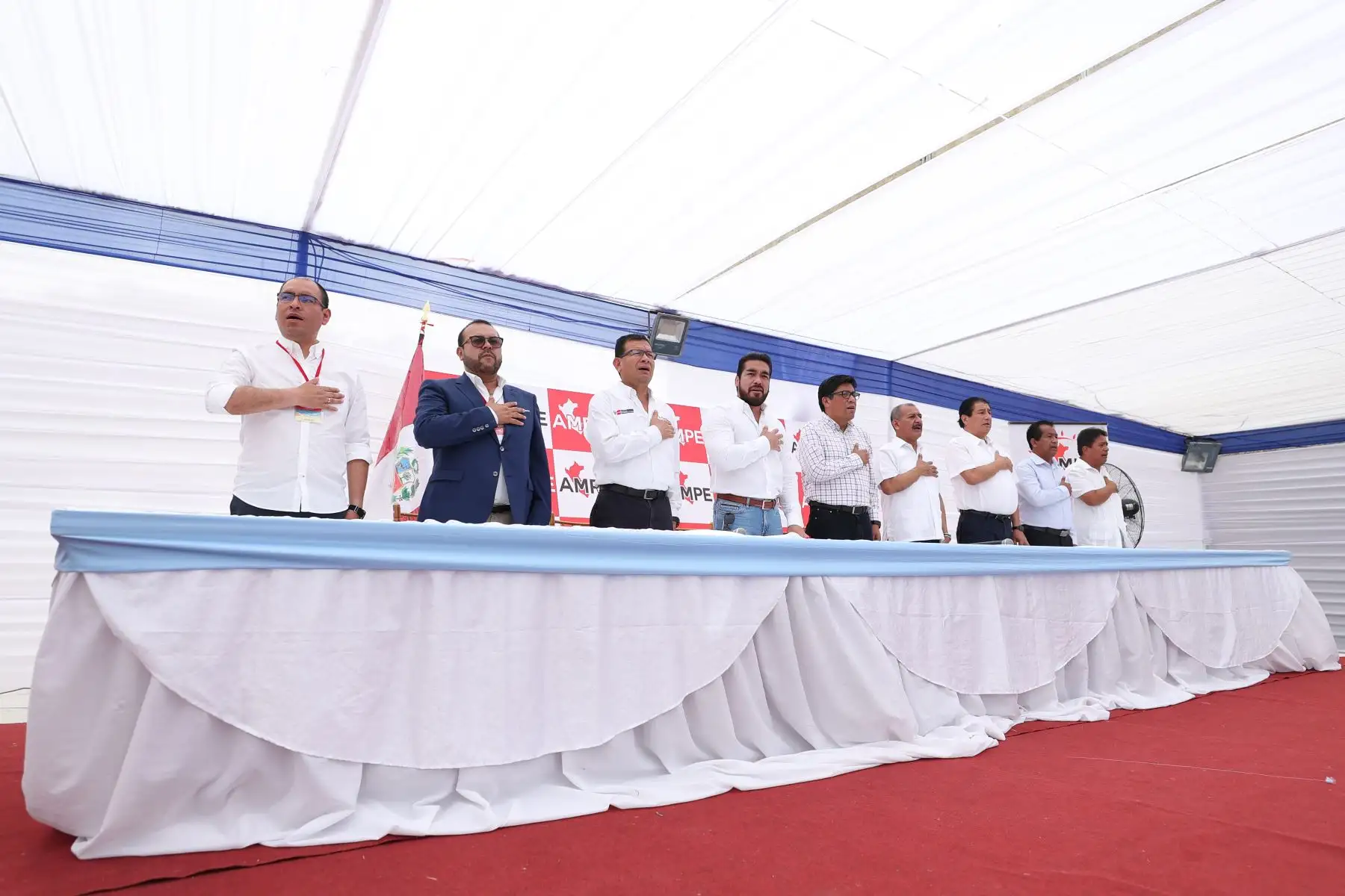 Presidente del Consejo de Ministros, Vicente Zeballos  
inaugura el Congreso Nacional Ordinario de alcaldes del Perú - AMPE 2019.
Foto: ANDINA/PCM