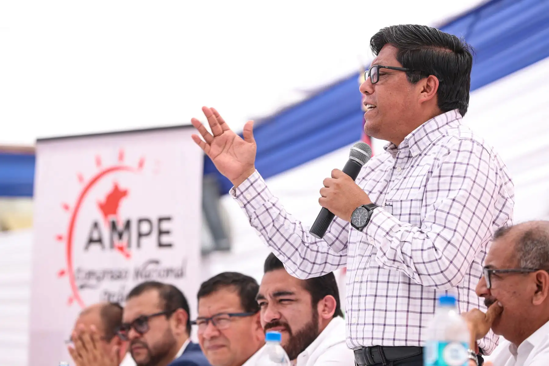 Presidente del Consejo de Ministros, Vicente Zeballos  
inaugura el Congreso Nacional Ordinario de alcaldes del Perú - AMPE 2019.
Foto: ANDINA/PCM