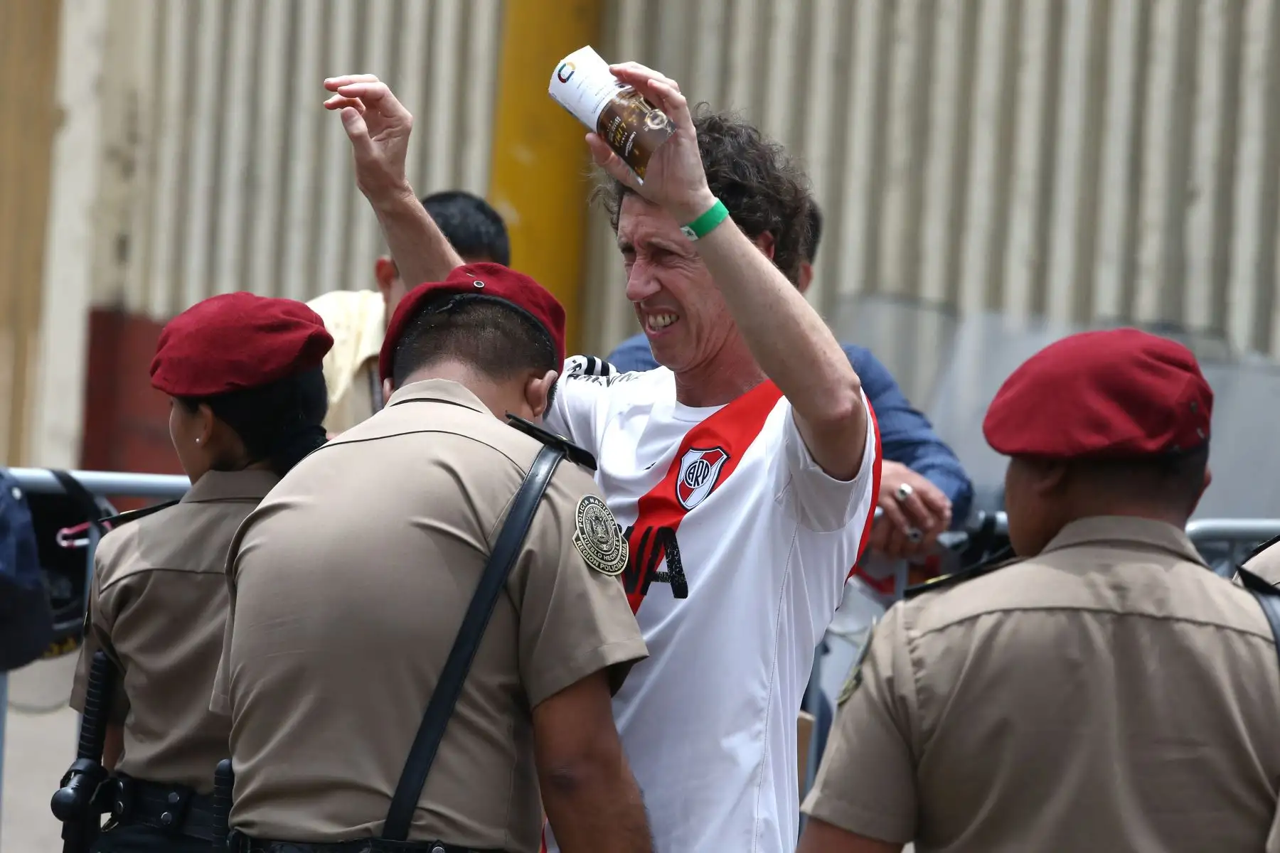 Exteriores del estadio Monumental previo a la gran final entre Flamengo vs River Plate por la Copa Libertadores 2019.
Foto: ANDINA/Vidal Tarqui