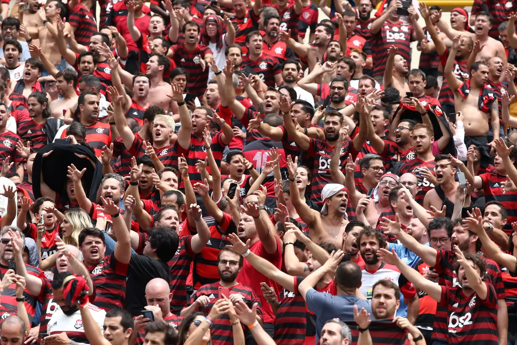 Interiores del estadio Monumental previo a la gran final entre Flamengo vs River Plate por la Copa Libertadores 2019.
Foto: ANDINA/Vidal Tarqui