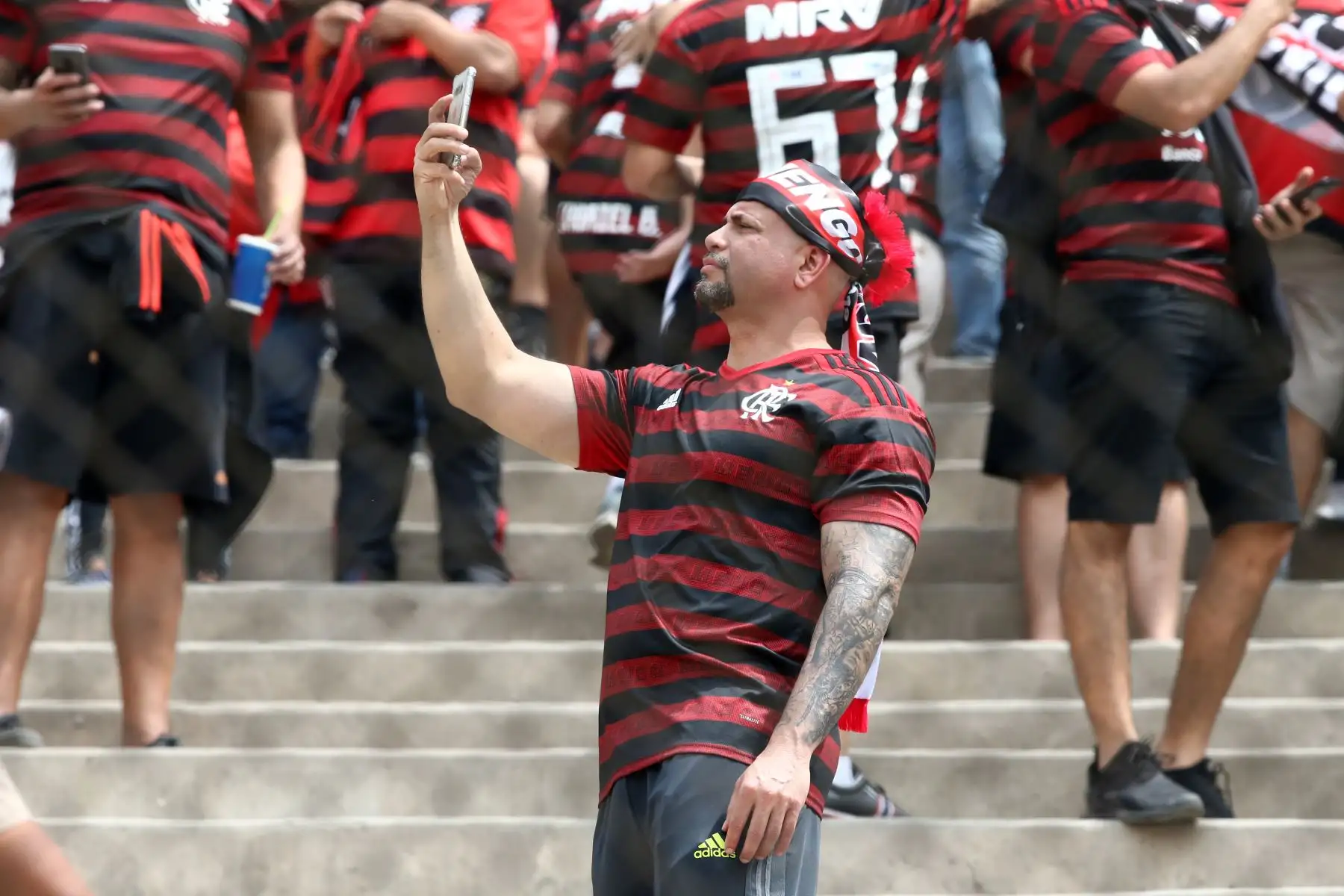 Interiores del estadio Monumental previo a la gran final entre Flamengo vs River Plate por la Copa Libertadores 2019.
Foto: ANDINA/Vidal Tarqui