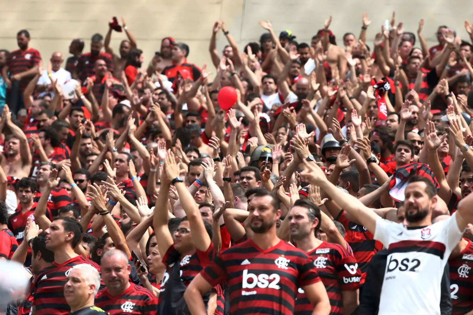 Interiores del estadio Monumental previo a la gran final entre Flamengo vs River Plate por la Copa Libertadores 2019.
Foto: ANDINA/Vidal Tarqui