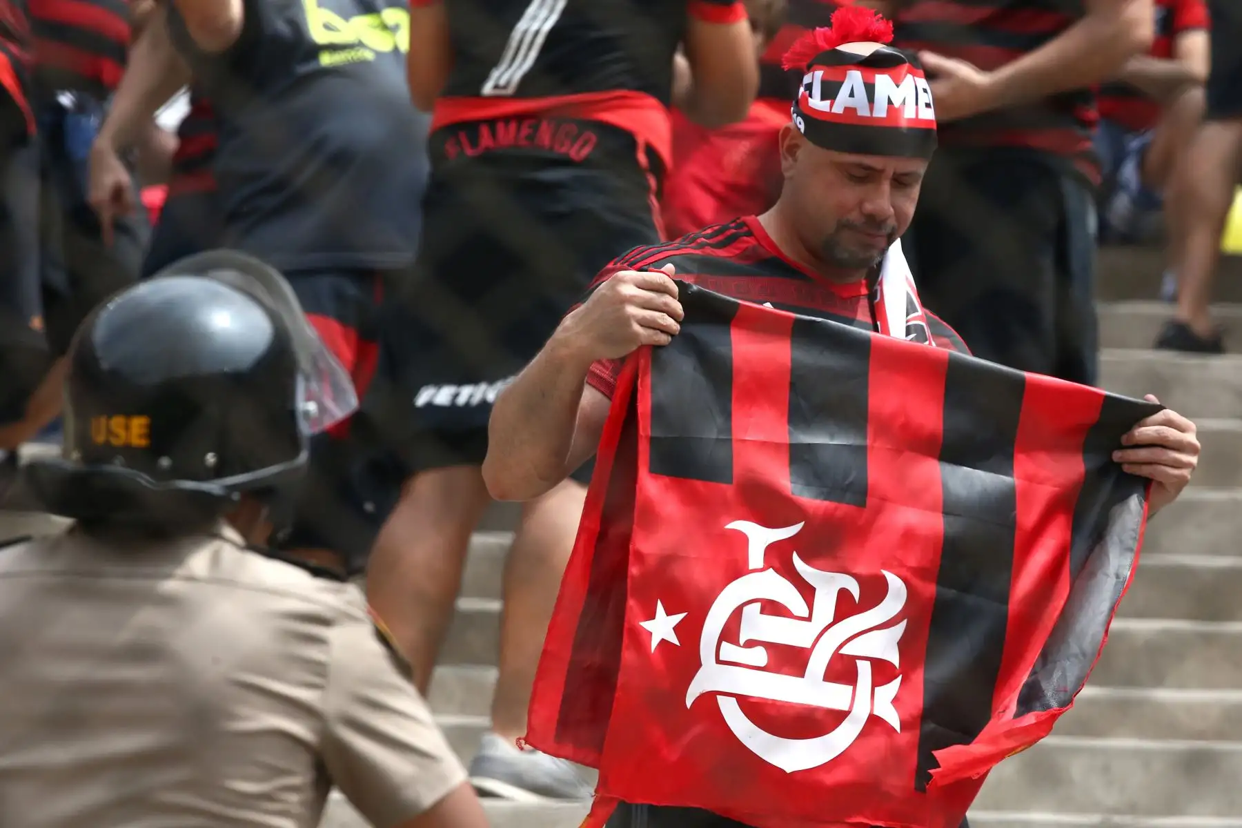 Interiores del estadio Monumental previo a la gran final entre Flamengo vs River Plate por la Copa Libertadores 2019.
Foto: ANDINA/Vidal Tarqui