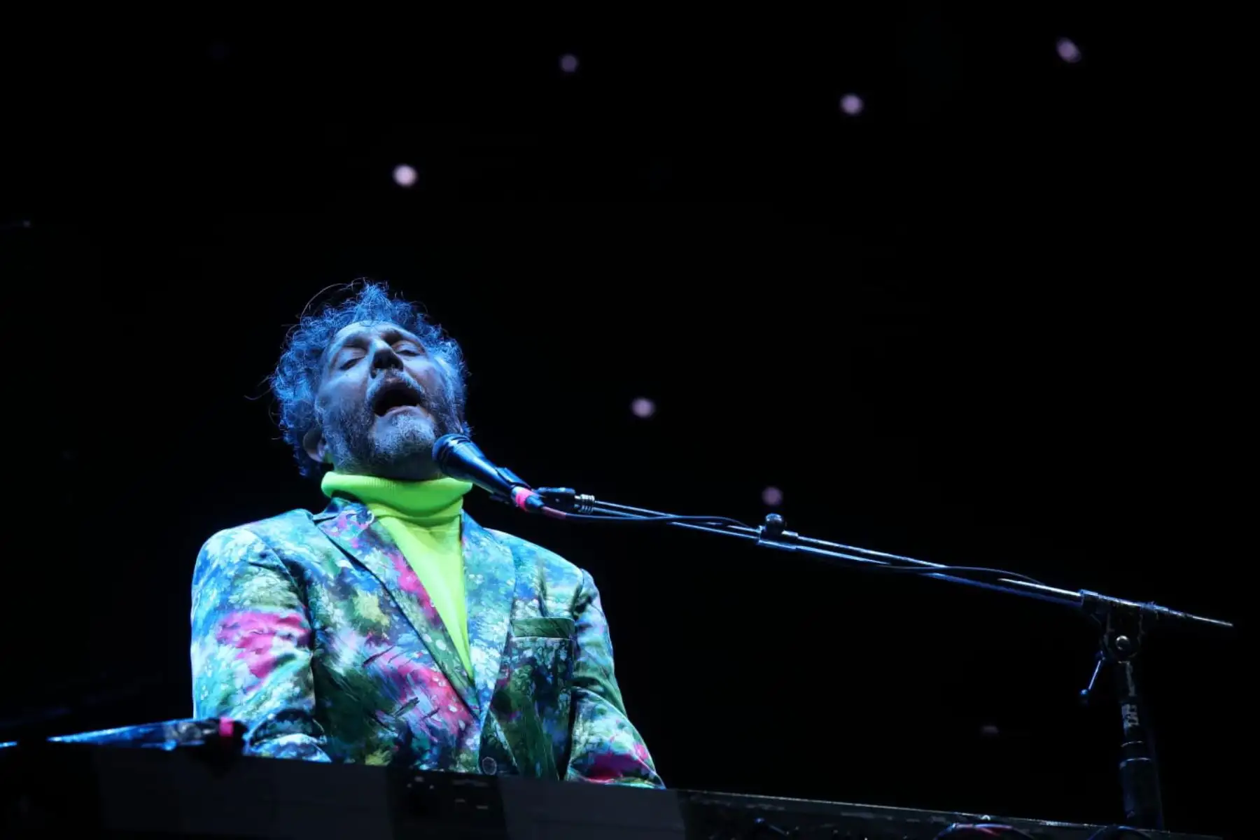 Fito Paez se presenta en el "Vivo x el Rock" en el estadio San Marcos. Foto: ANDINA/Andrés Valle