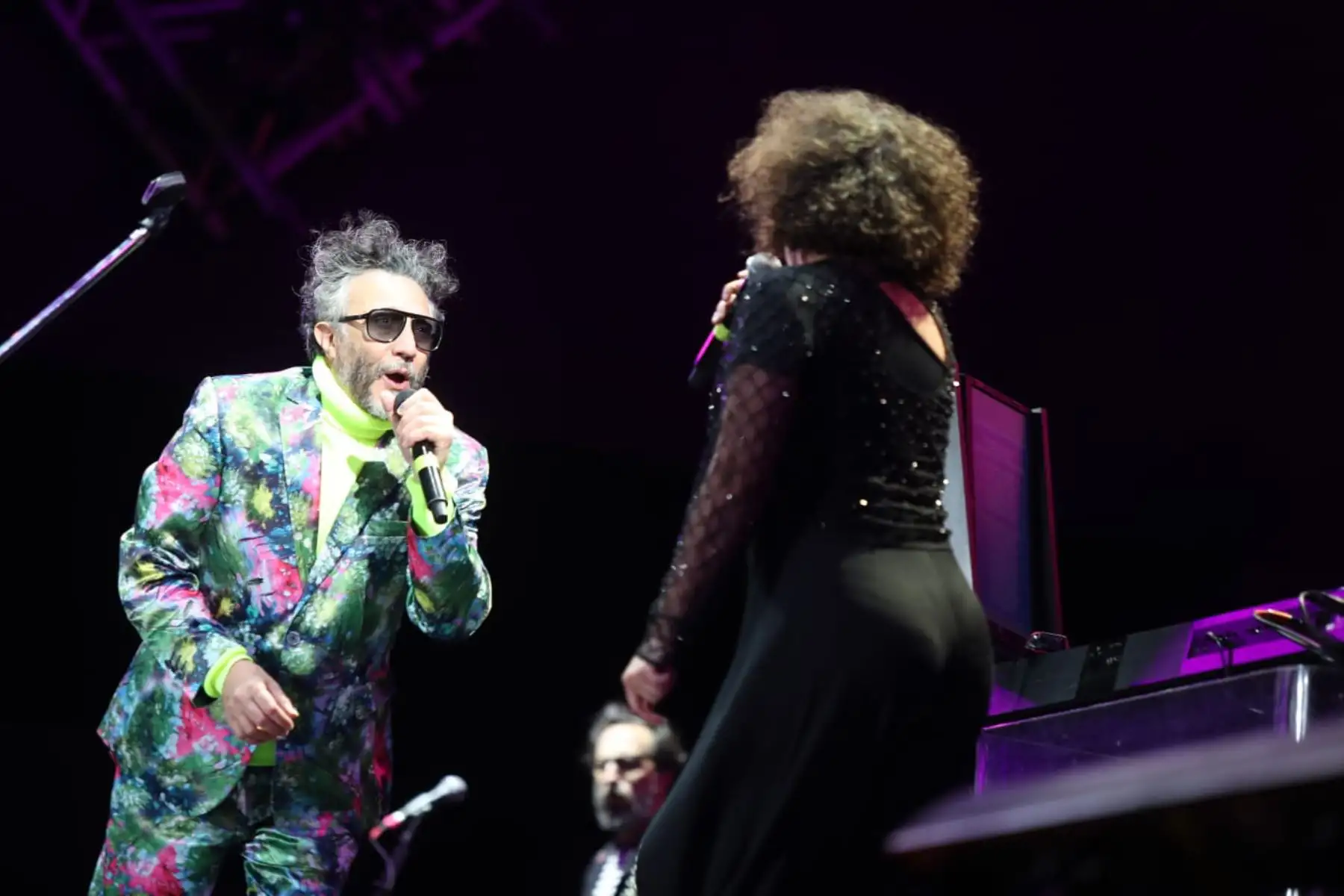 Fito Paez se presenta en el "Vivo x el Rock" en el estadio San Marcos. Foto: ANDINA/Andrés Valle