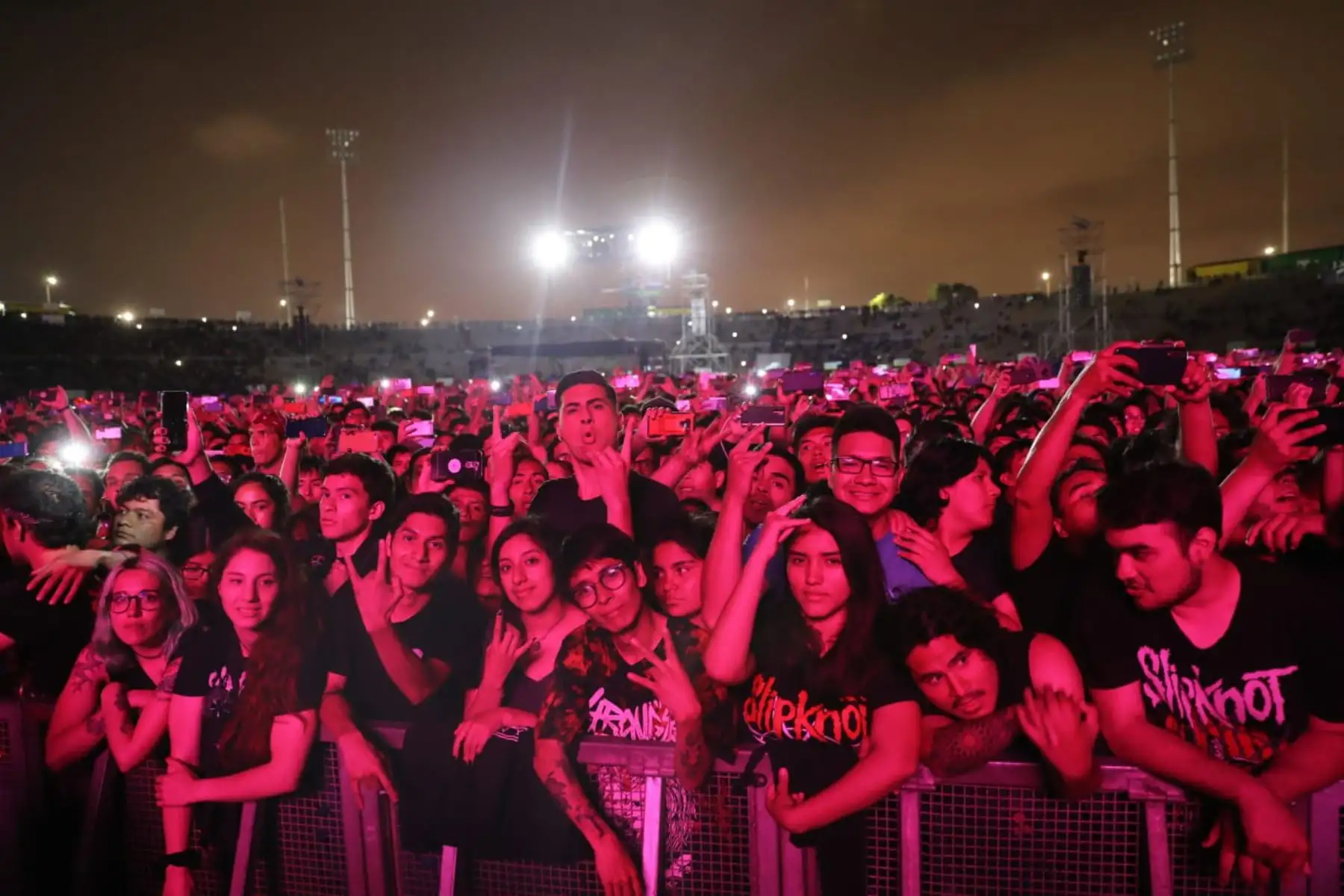 "Vivo x el Rock" en el estadio San Marcos. Foto: ANDINA/Andrés Valle