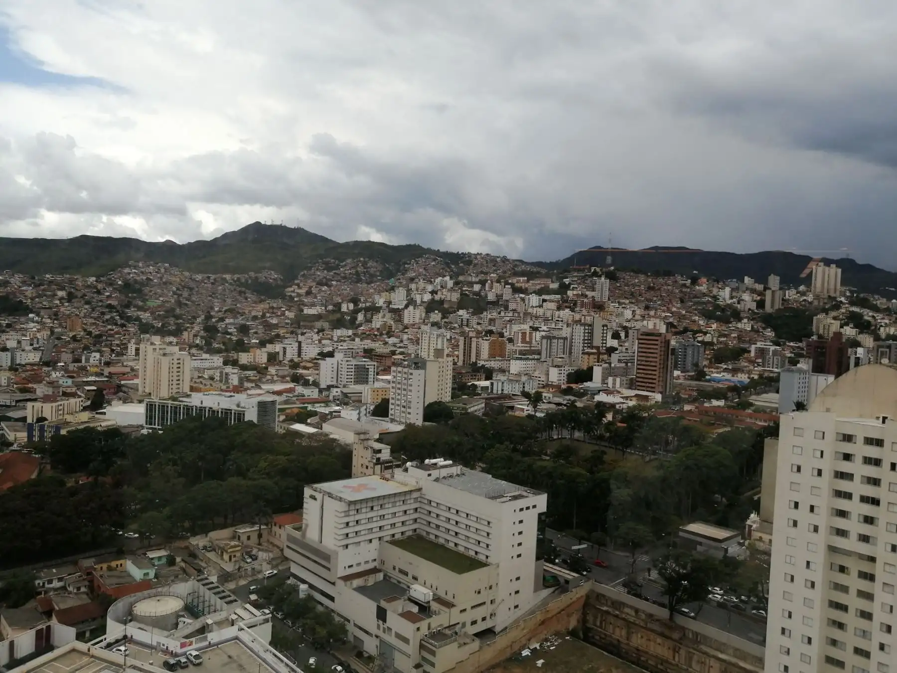 Vista panorámica desde las oficinas de Google en Brasil. ANDINA