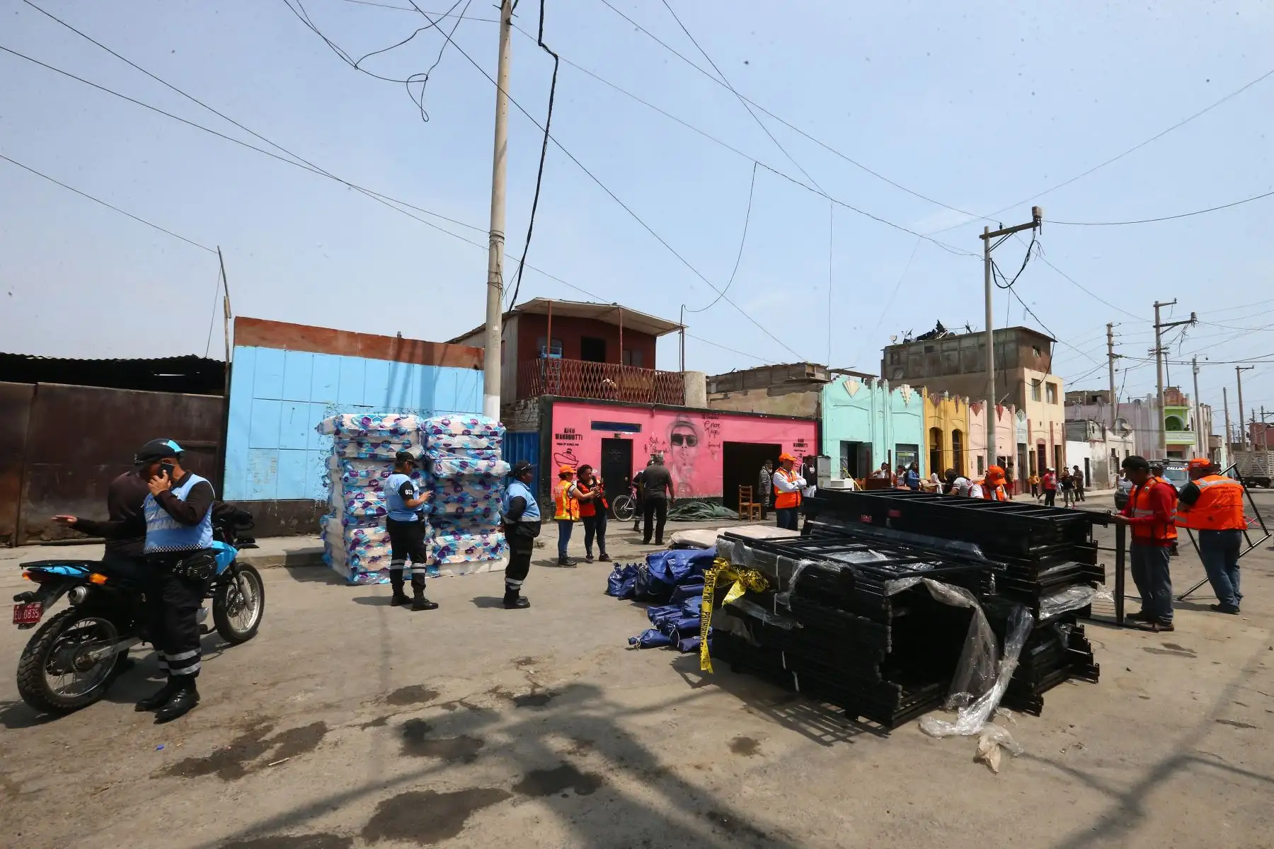Incendio en el callao deja trágico saldo de seis víctimas mortales.
Foto:ANDINA/Héctor Vinces.