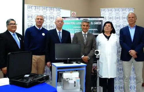 Fundación Peruana de Cáncer entregó los donativos. Foto: Cortesía