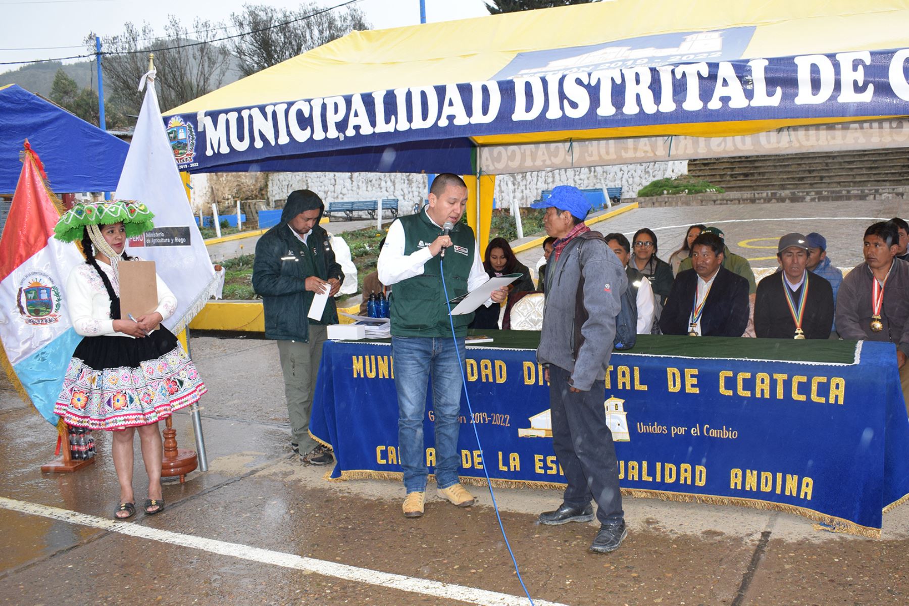 Más de 67,000 pobladores de Cusco se benefician con entrega de 179 licencias de uso de agua. ANDINA/Difusión