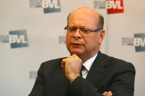 Presidente de Cofide, Carlos Linares. ANDINA/Héctor Vinces